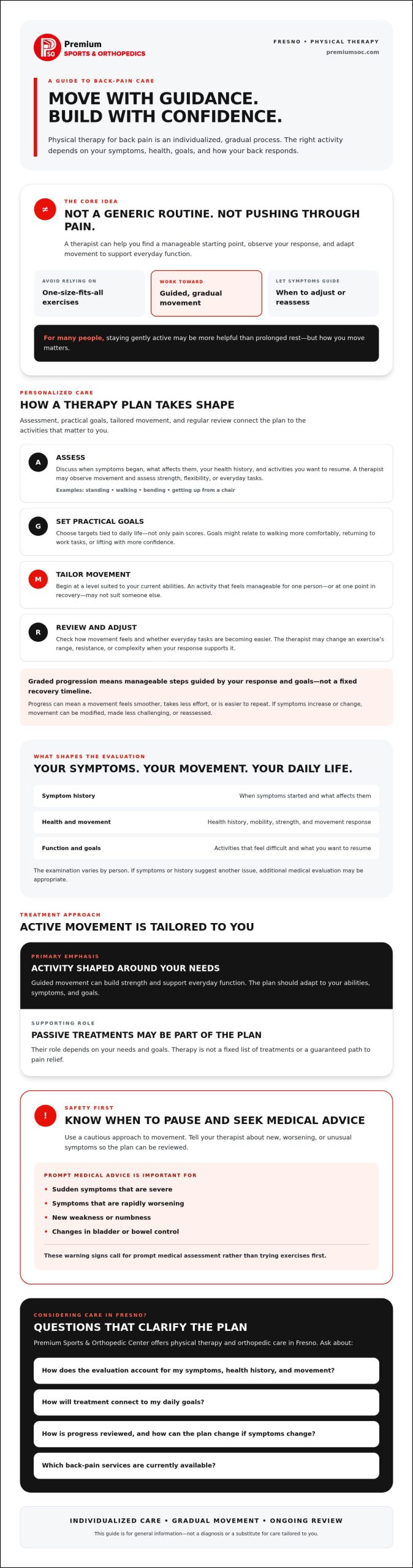 Physical Therapy for Back Pain: A Safe, Step-by-Step Guide