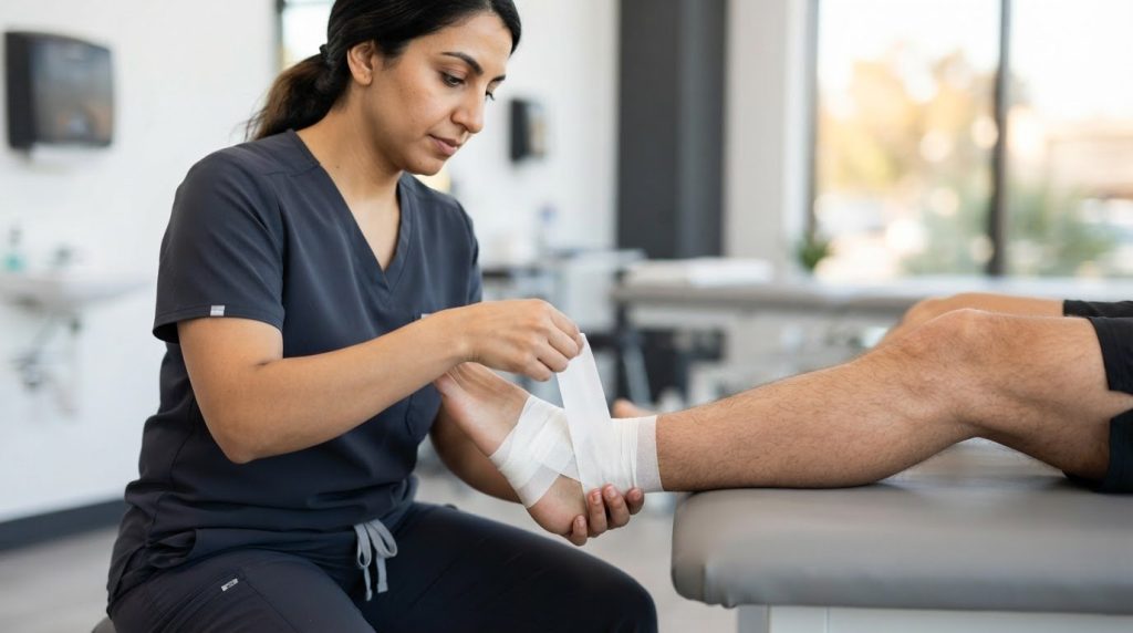 How to Tape an Ankle for Support: Safe Steps and Care